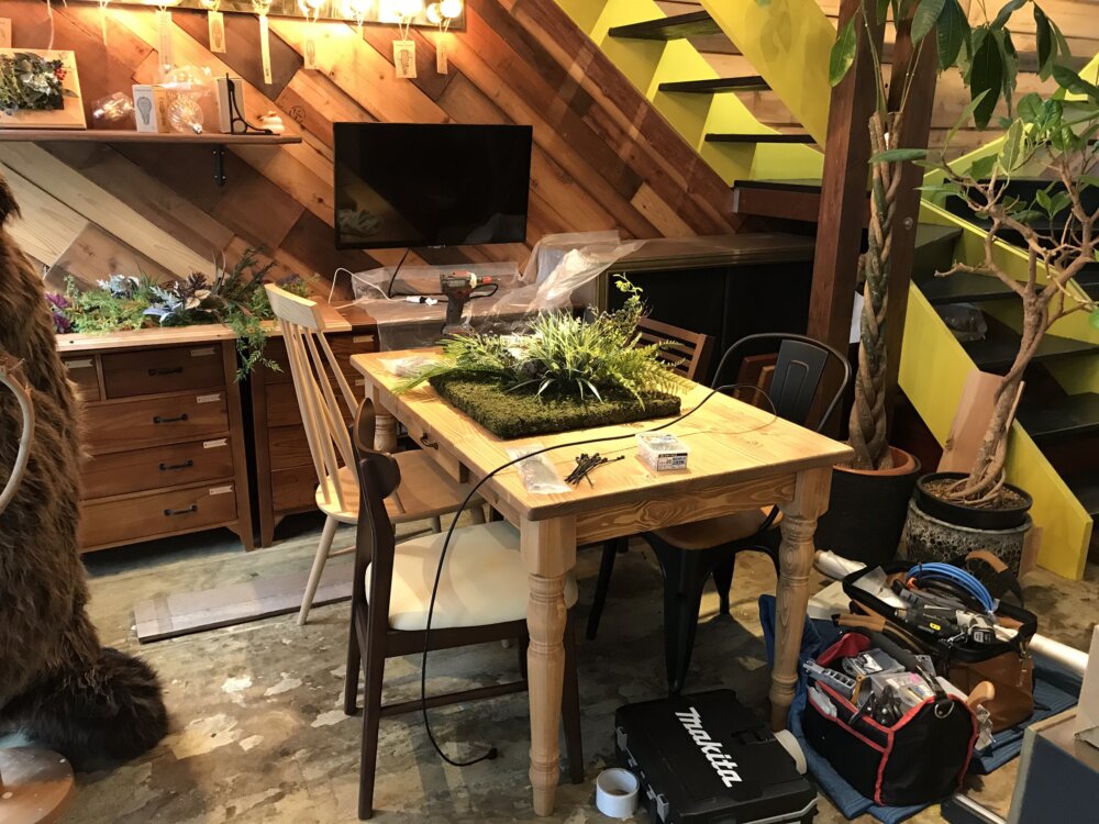 本日の事務所では・・・