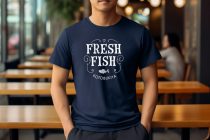魚居酒屋ことぶきやのスタッフTシャツデザイン、私服でも着れるスタッフTシャツ 写真2