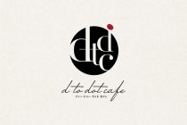 点と点を繋ぐ」思いを込めたロゴデザイン：d to dot cafe