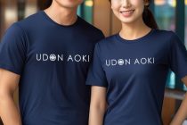 うどん青木の魅力的なTシャツデザインの紹介